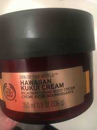 THE BODY SHOP - Spa of the world - Hawaiian kukui cream