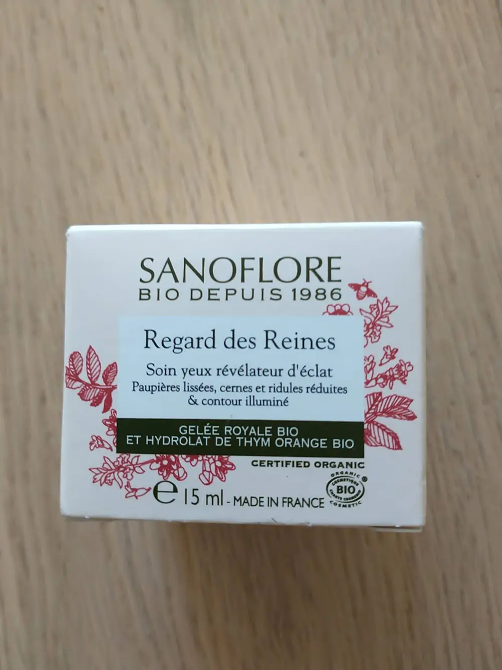 SANOFLORE - Regard de Reines - Soin yeux révélateur d'éclat