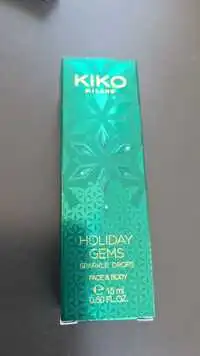 KIKO - Holiday gems - Sparkle drops face & body