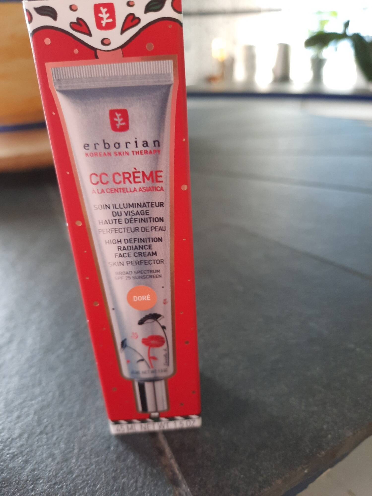 ERBORIAN - Doré - CC crème à la centella asiatica
