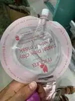 MIQURA - Pastel pink clay - Peel-off Mask