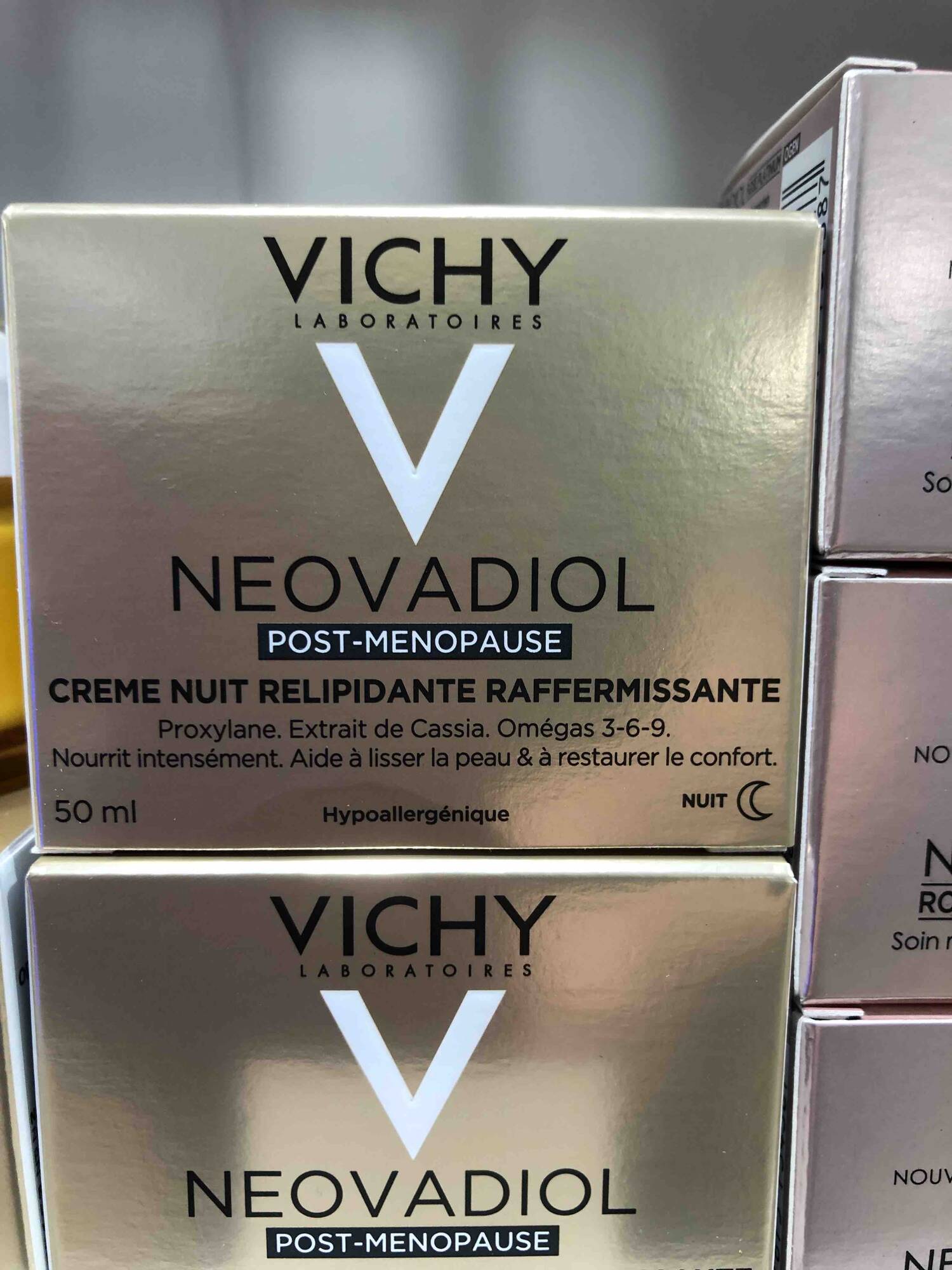 VICHY - Neovadiol - Crème nuit relipidante raffermissante