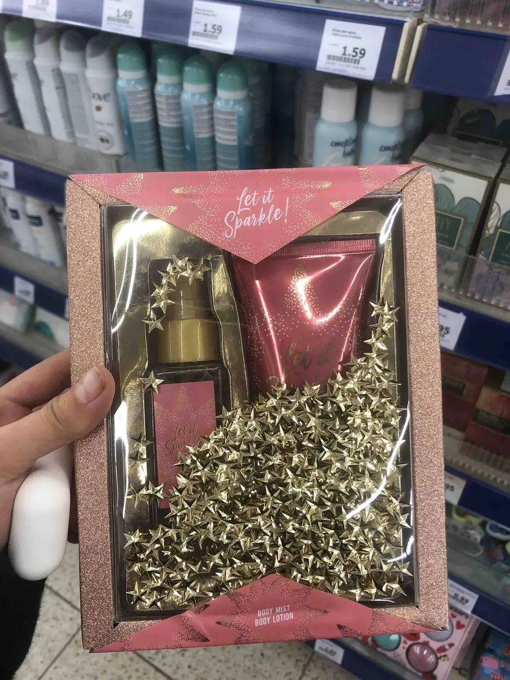 LET IT SPARKLE ! - Body mist and body lotion