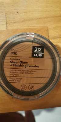 PRIMARK - PS... Pro - Liminous Sheer glow + finishing powder