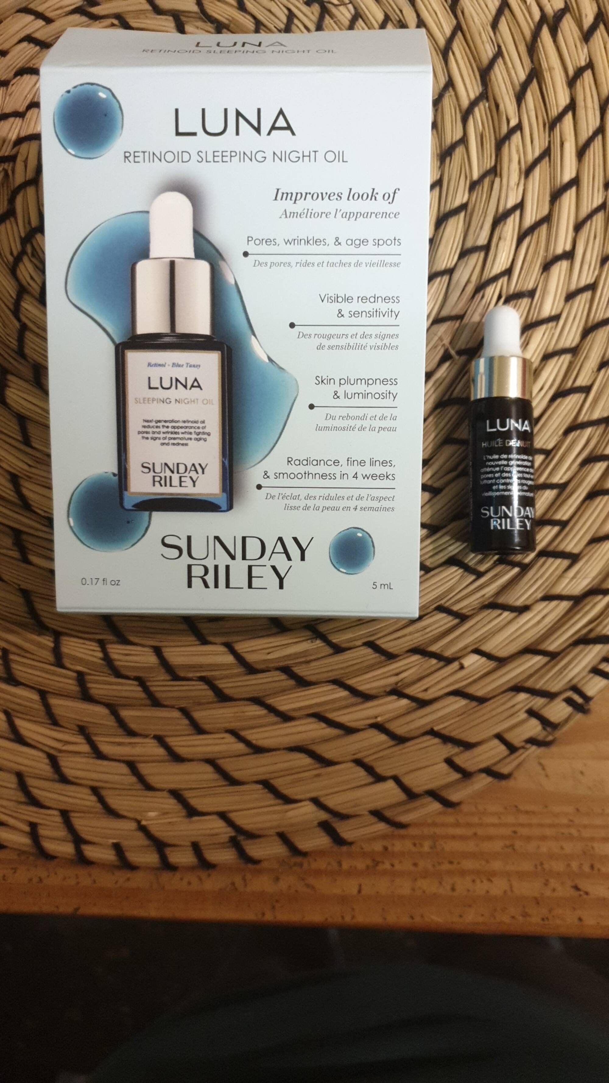 SUNDAY RILEY - Luna - Sleeping night oil serum