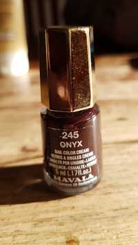 MAVALA - Vernis à ongles crèpe 245 Onyx