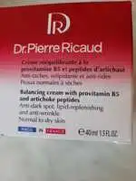 DR PIERRE RICAUD - Creme rééquilibrante à la provitamine B5 et peptides d'artichaut