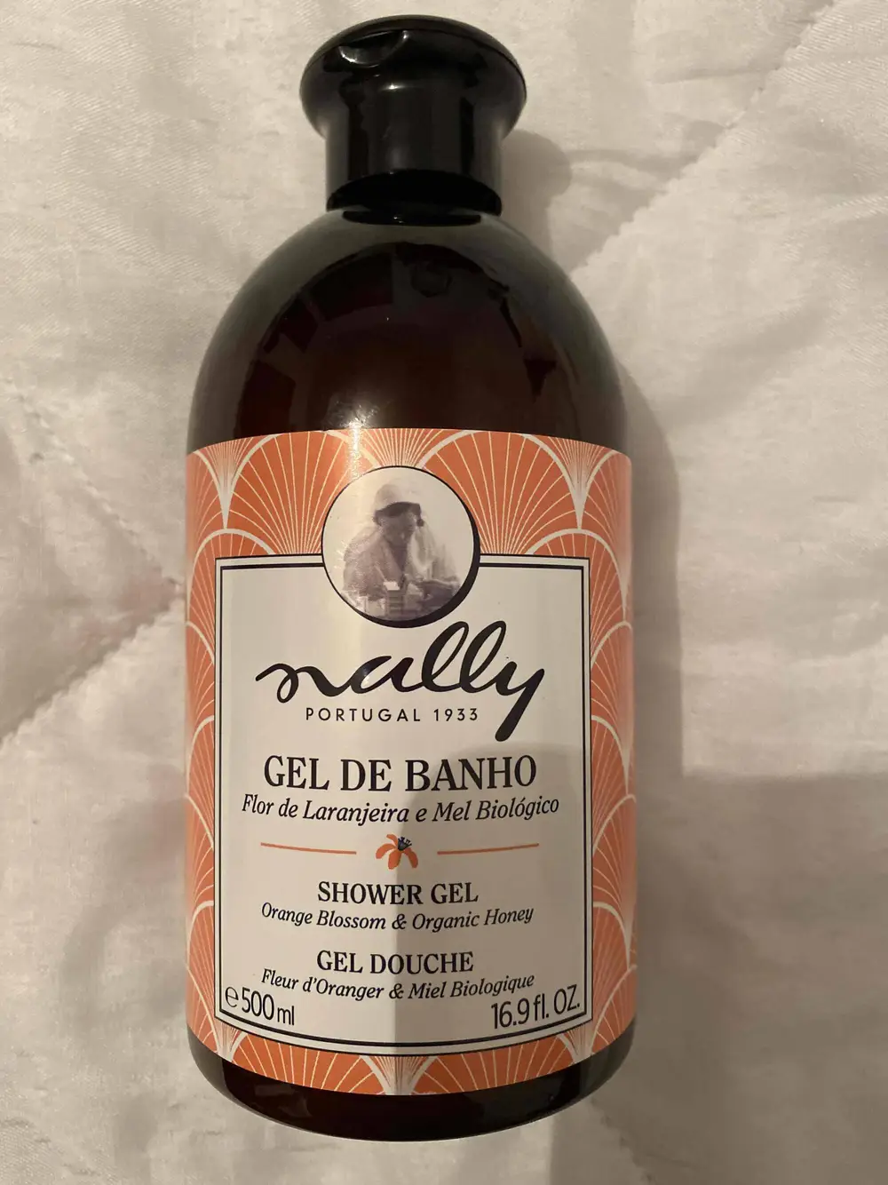 NALLY - Gel douche fleur d’oranger & miel biologique