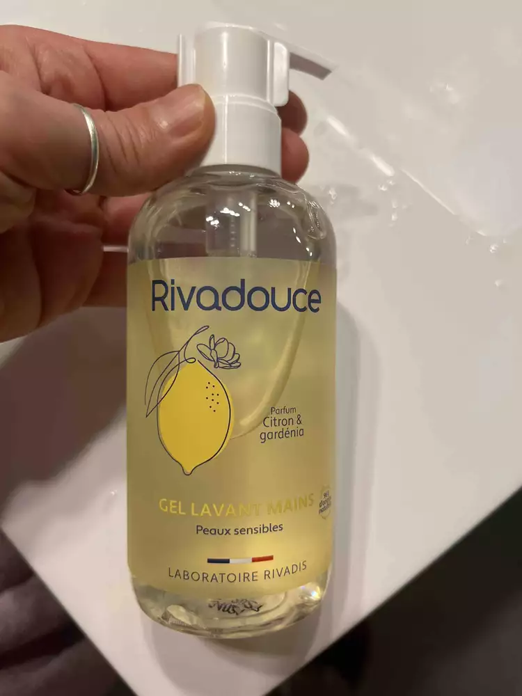 RIVADOUCE - Gel lavant mains parfum citron & gardénia