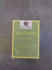SAVONNERIE DES COLLINES - Savon du jardinier pour les mains