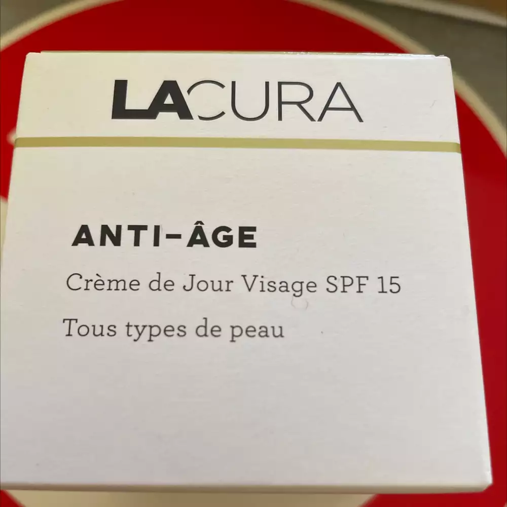 LACURA - Crème de jour visage SPF 15 - Anti-âge