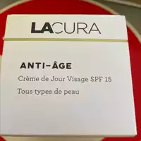 LACURA - Crème de jour visage SPF 15 - Anti-âge