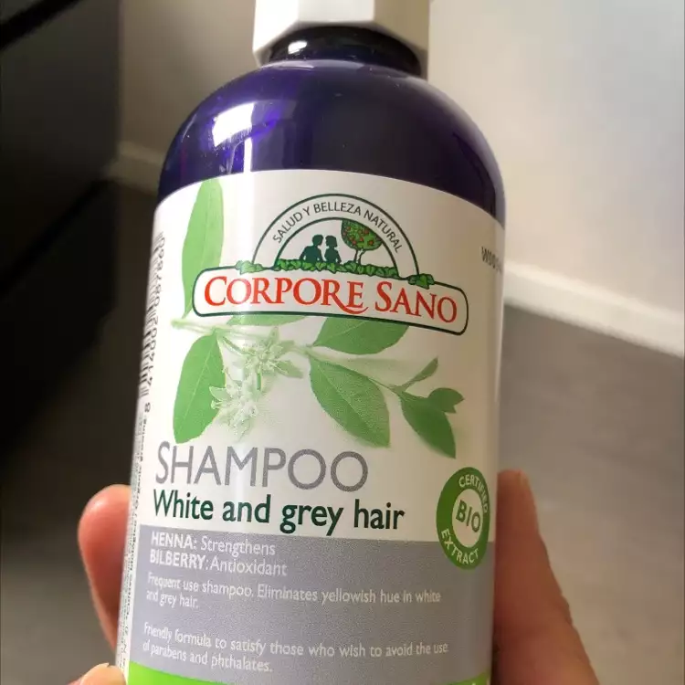 CORPORE SANO - Shampoo white and grey hair