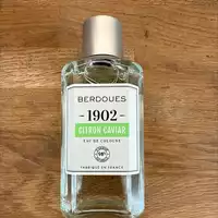 BERDOUES - Citron caviar - Eau de cologne