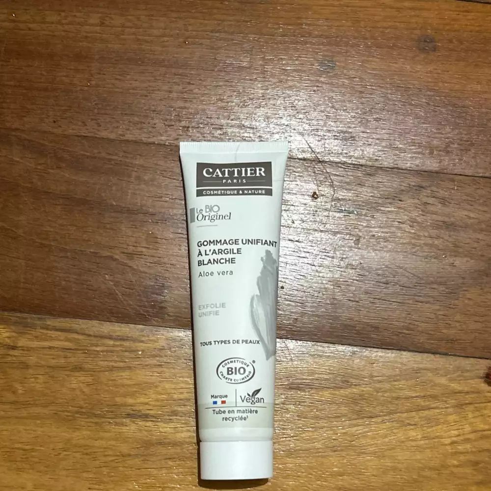 CATTIER - Le bio original - Gommage unifiant à l'argile blanche