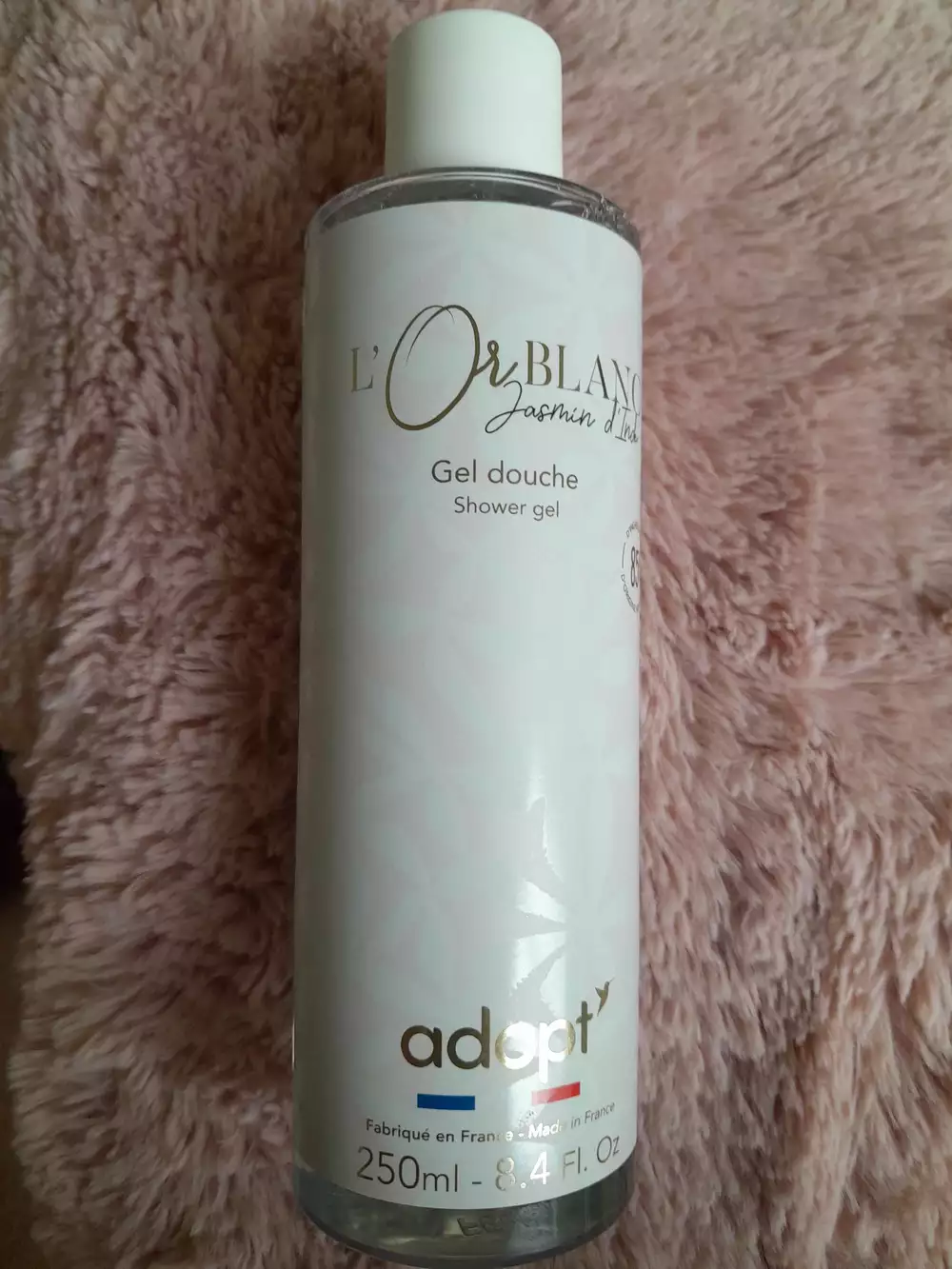 ADOPT' - L'Or blanc - Gel douche parfum jasmin d'Inde