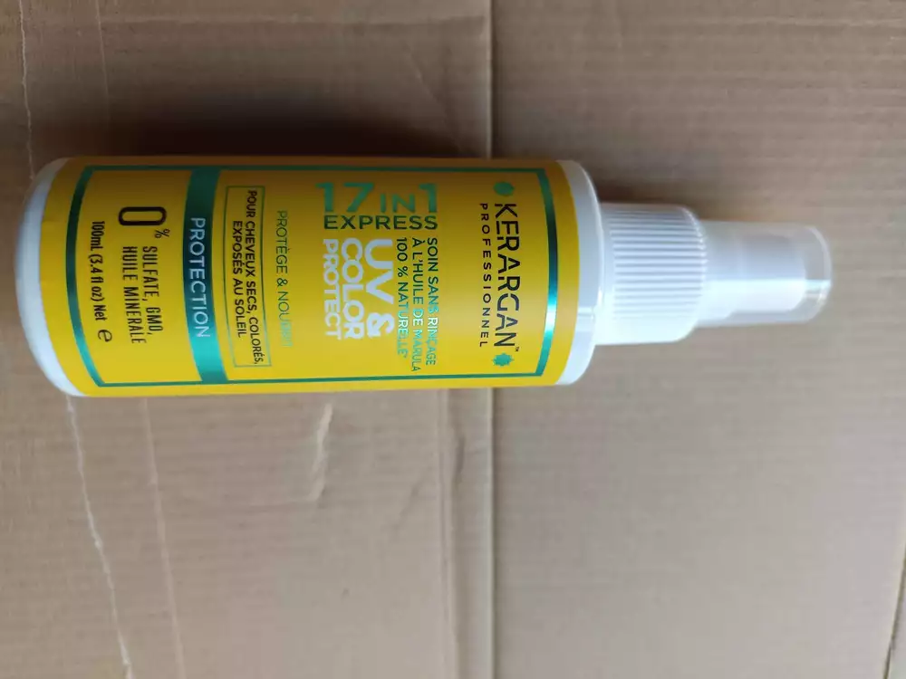 KERAGAN PROFESSIONNEL - 17 en 1 express - Soins sans rinçage à l'huile de Marula