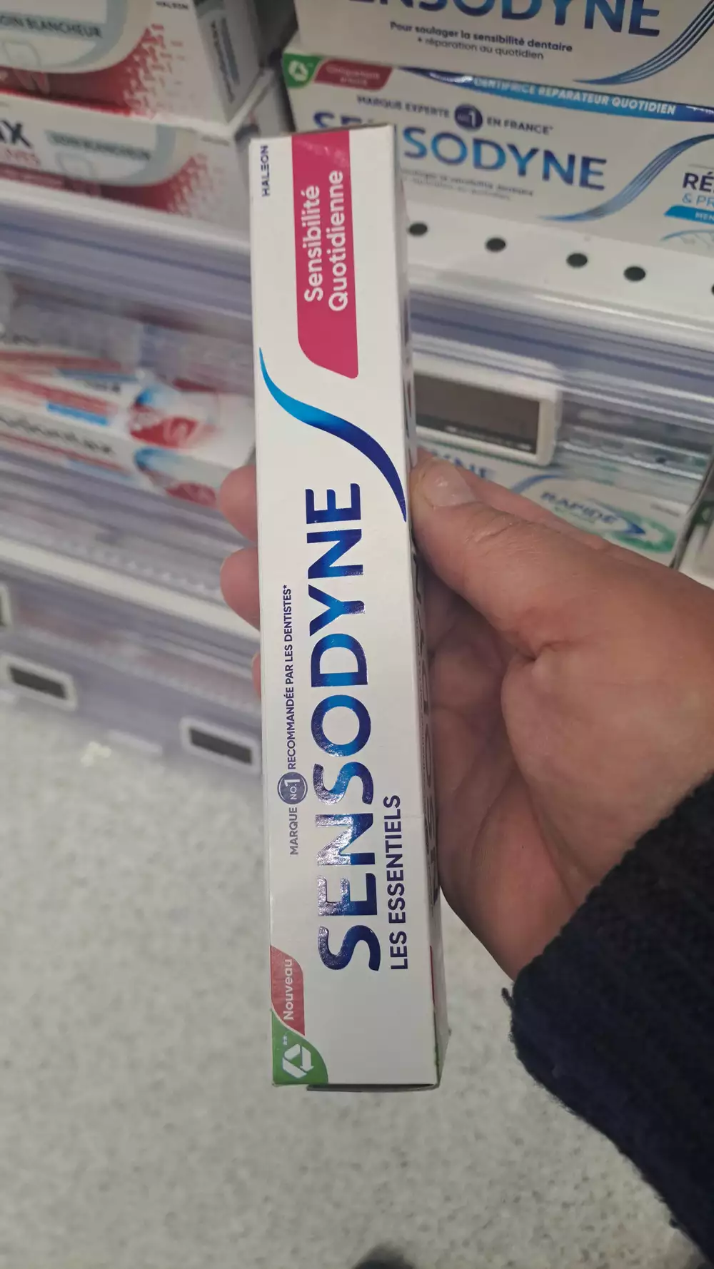 SENSODYNE - Les essentiels - Dentifrice sensibilité quotidienne