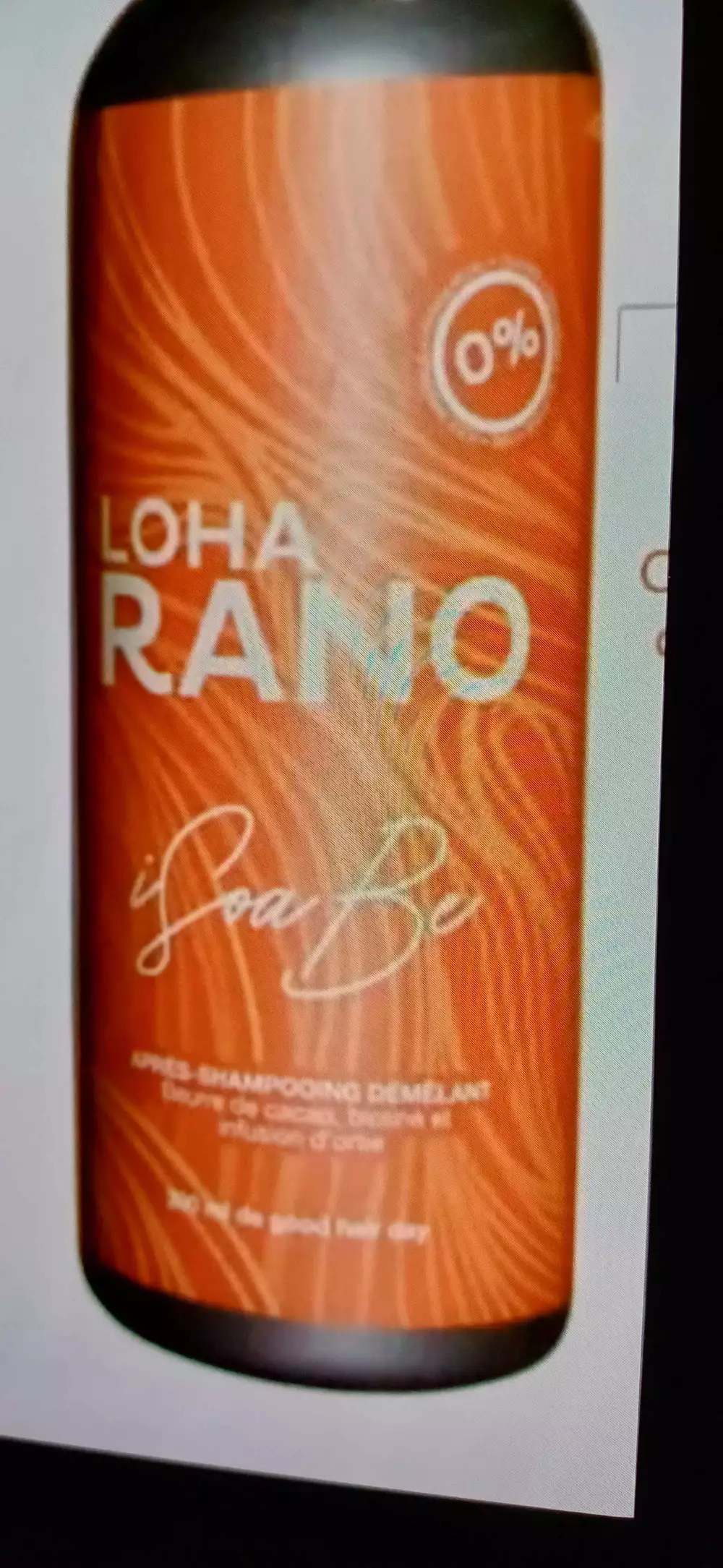 CURLY AHO - Loharano isoabe - Après-shampooing démêlant