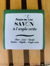 PASSE MOI UN SAVON - Savon à l'argile verte 