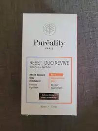 PUREALITY - Reset duo revive - Essence équilibre