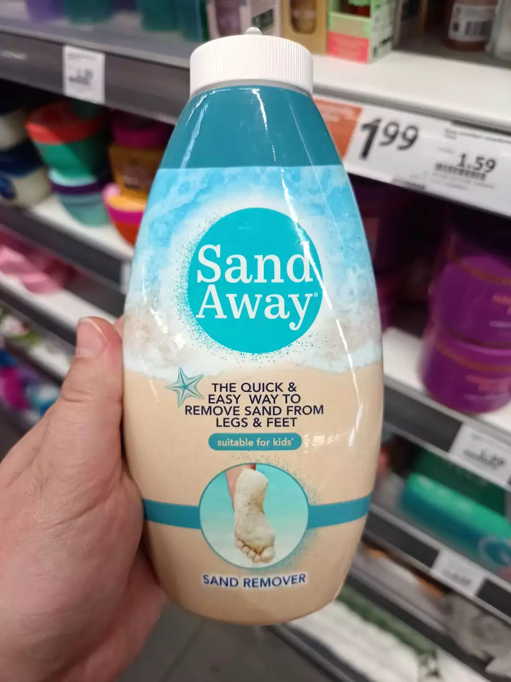 SAND AWAY - Sand remover legs & feet