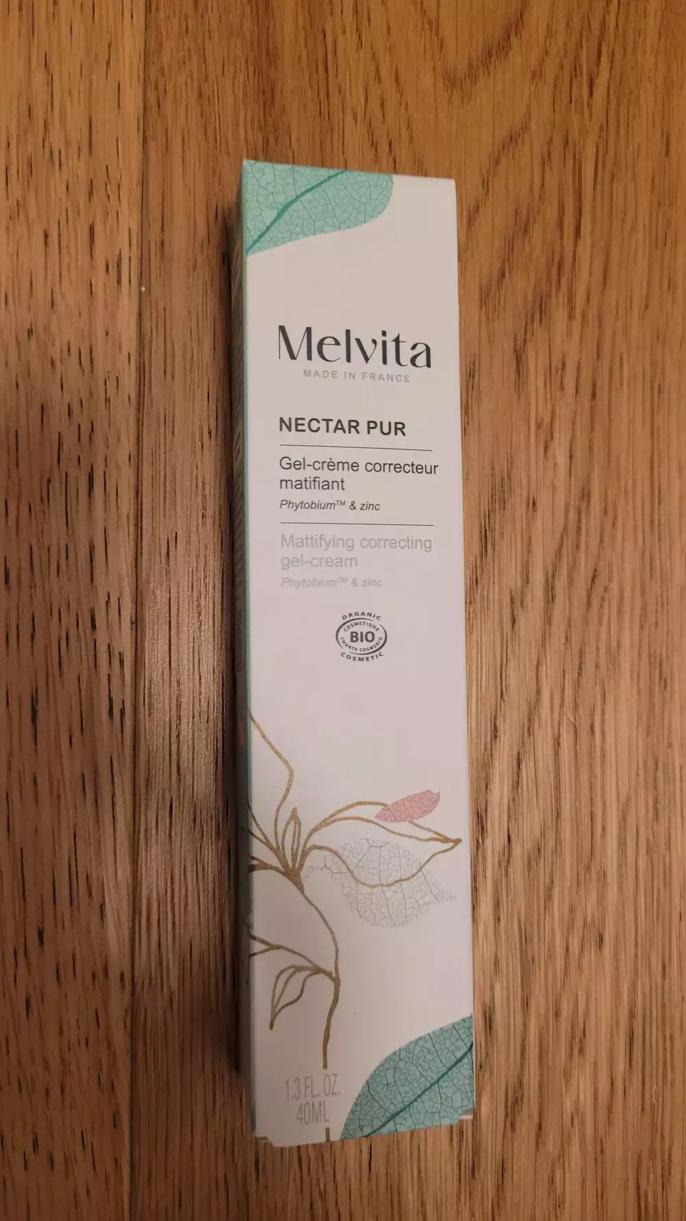 MELVITA - Nectar Pur - Gel crème correcteur matifiant