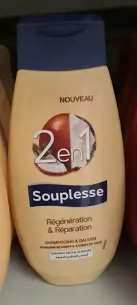 SOUPLESSE - Shampooing & balsam 2 en 1