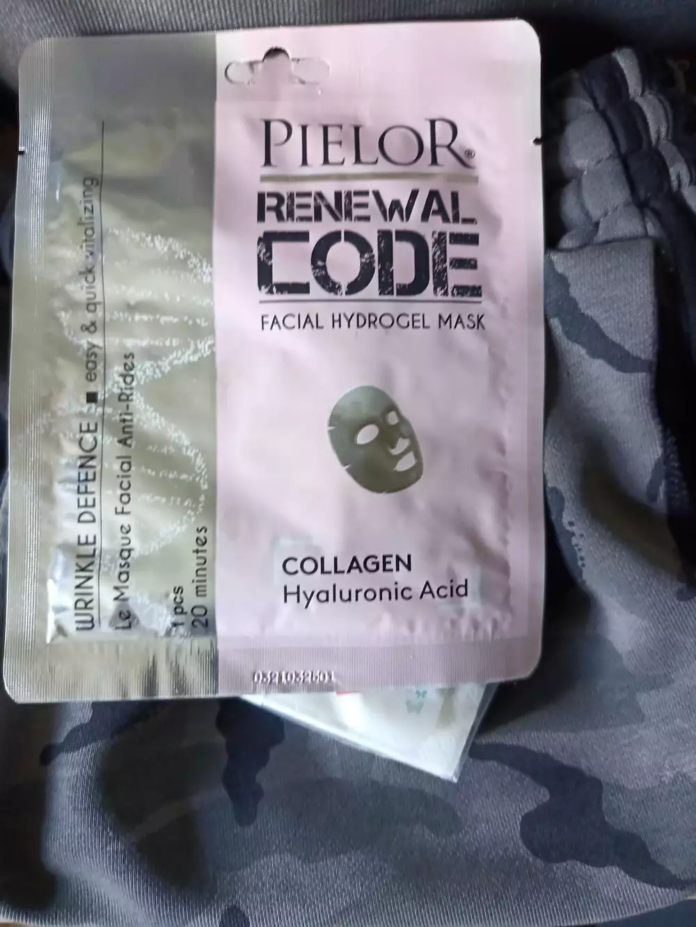 PIELOR - Renewal code - Facial hydrogel mask