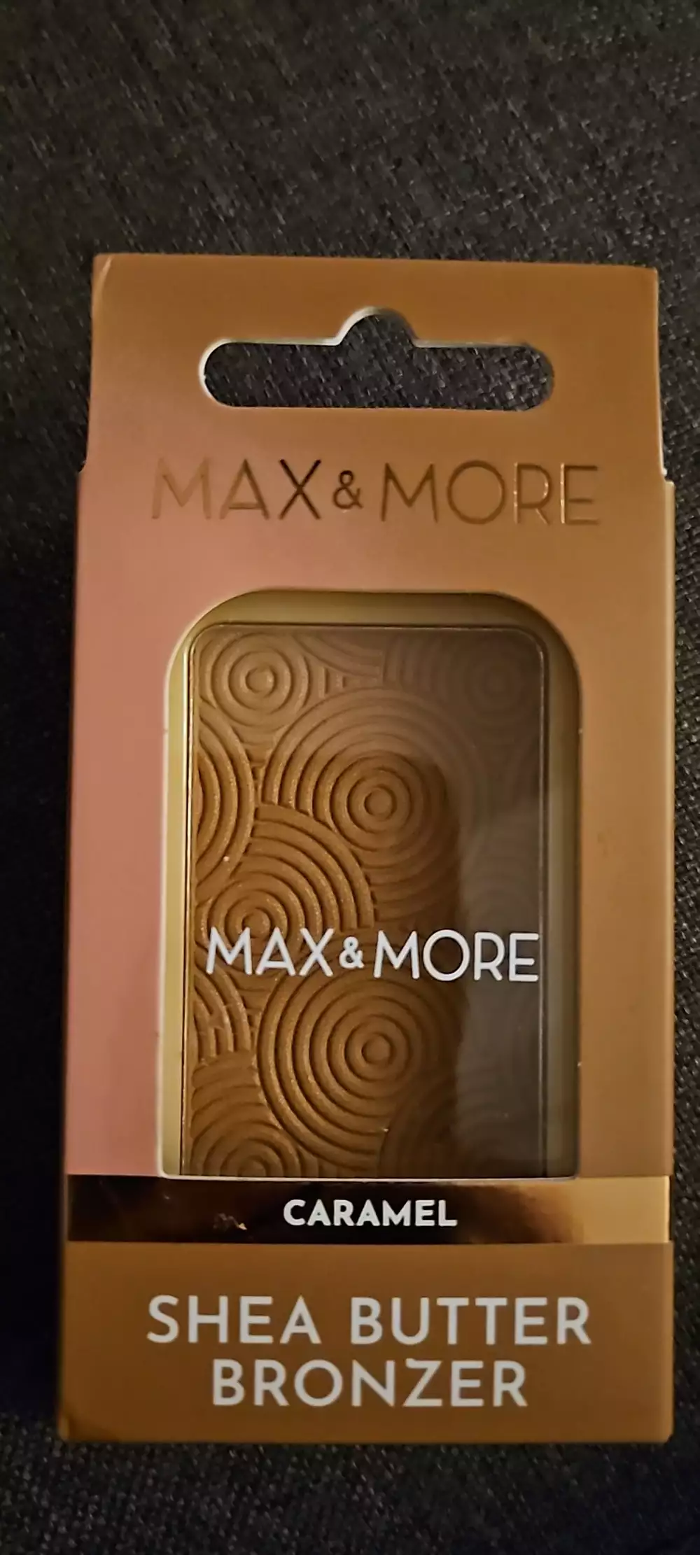 MAX & MORE - Shea butter bronzer caramel