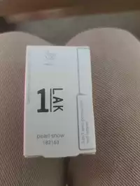 PEGGY SAGE - 1 Lak - Vernis semi-permanent 3 en 1 pearl snow 182163