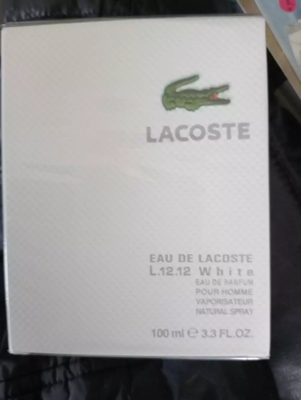 LACOSTE - Eau de lacoste L.12.12 white - Eau de parfum pour homme