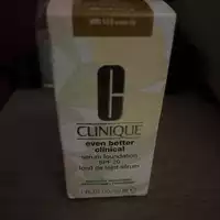 CLINIQUE - Even better clinical - Fond de teint sérum SPF 20