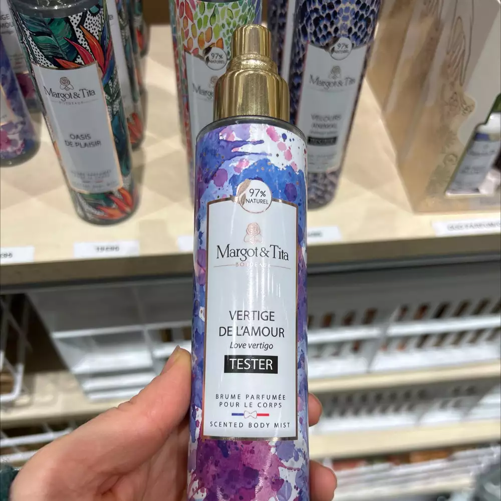 MARGOT & TITA - Vertige de l'amour - Brume parfumée pour le corps