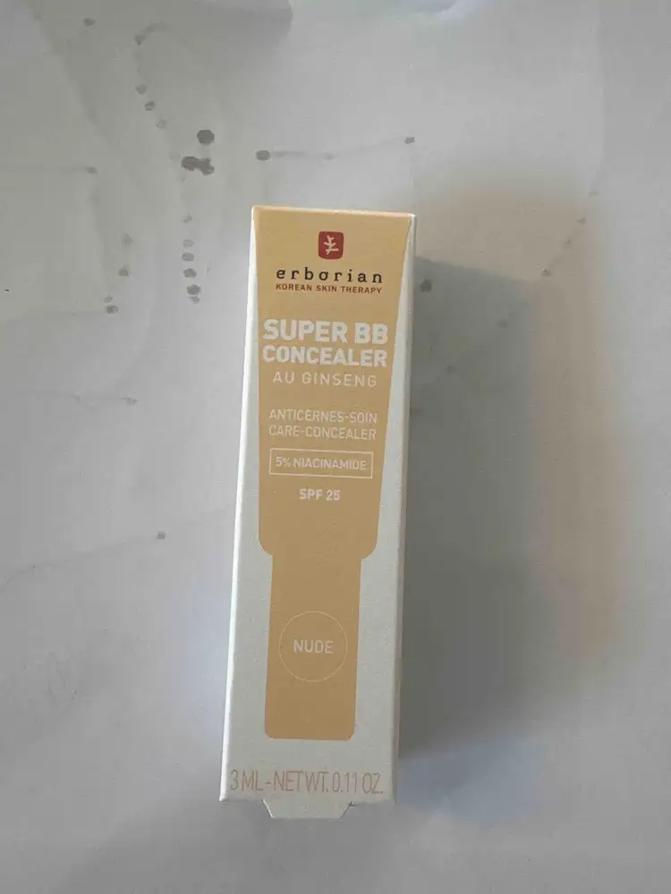 ERBORIAN - Super BB - Anticernes-soin nude SPF 25