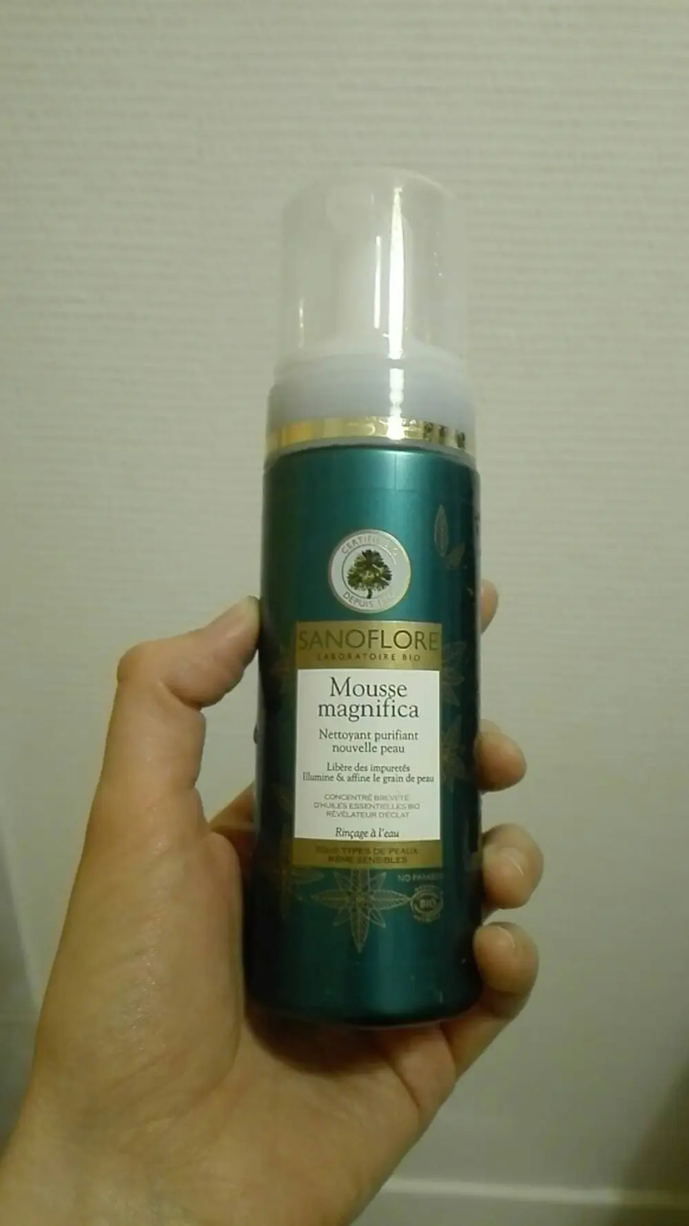 SANOFLORE - Mousse magnifica - Nettoyant purifiant bio