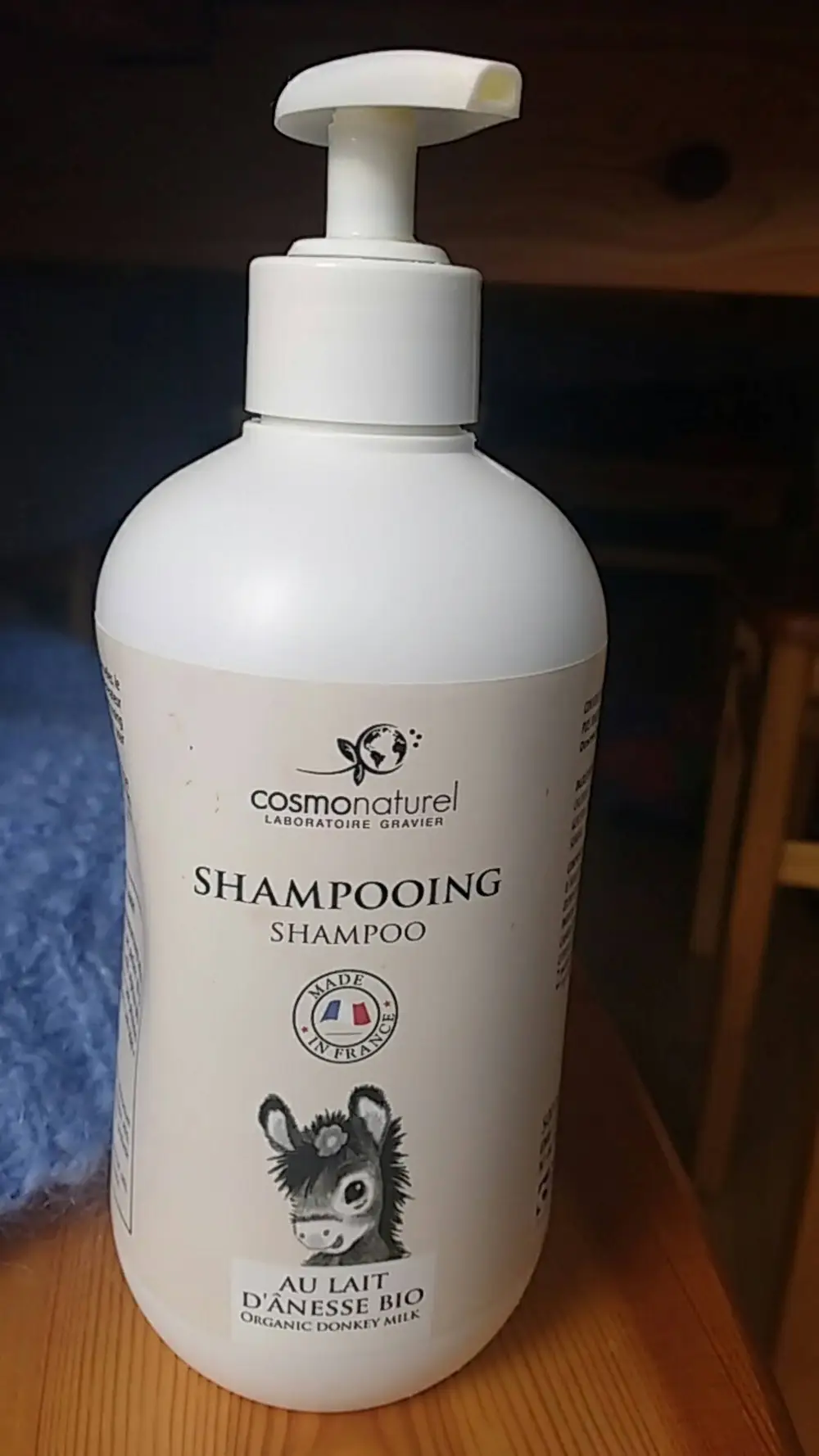 COSMO NATUREL - Shampooing au lait d'ânesse bio