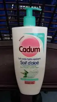 CADUM - Soif d'aloé - Lait corps hydra-apaisant