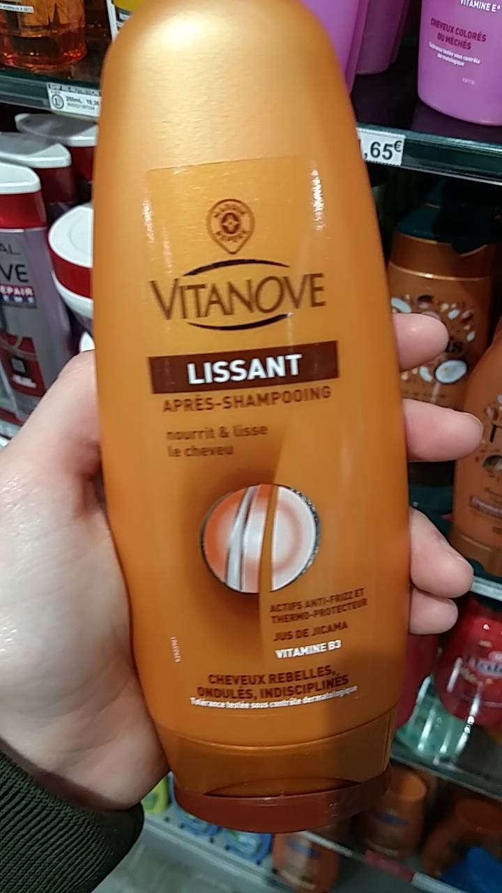 VITANOVE - Après-shampooing lissant