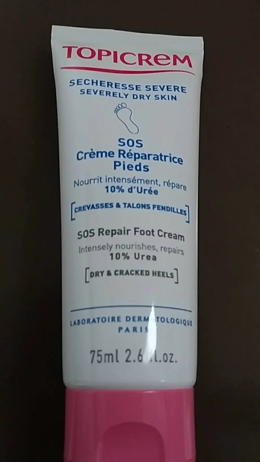 TOPICREM - Sécheresse sévère - Sos crème réparatrice pieds