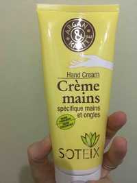 SOTEIX - Crème mains Argan & Karité