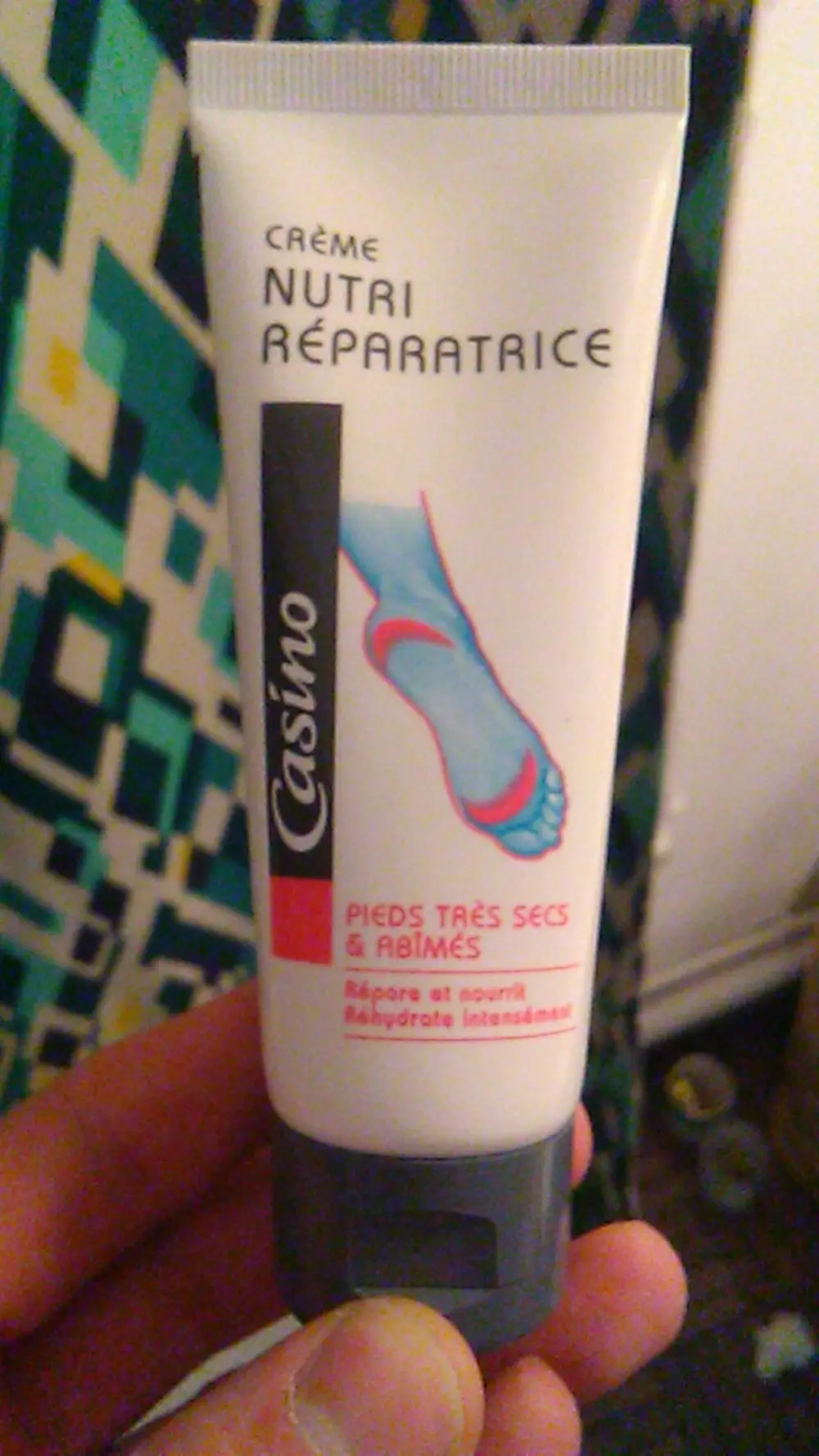 CASINO - Crème  Nutri réparatrice pieds très secs & abîmés