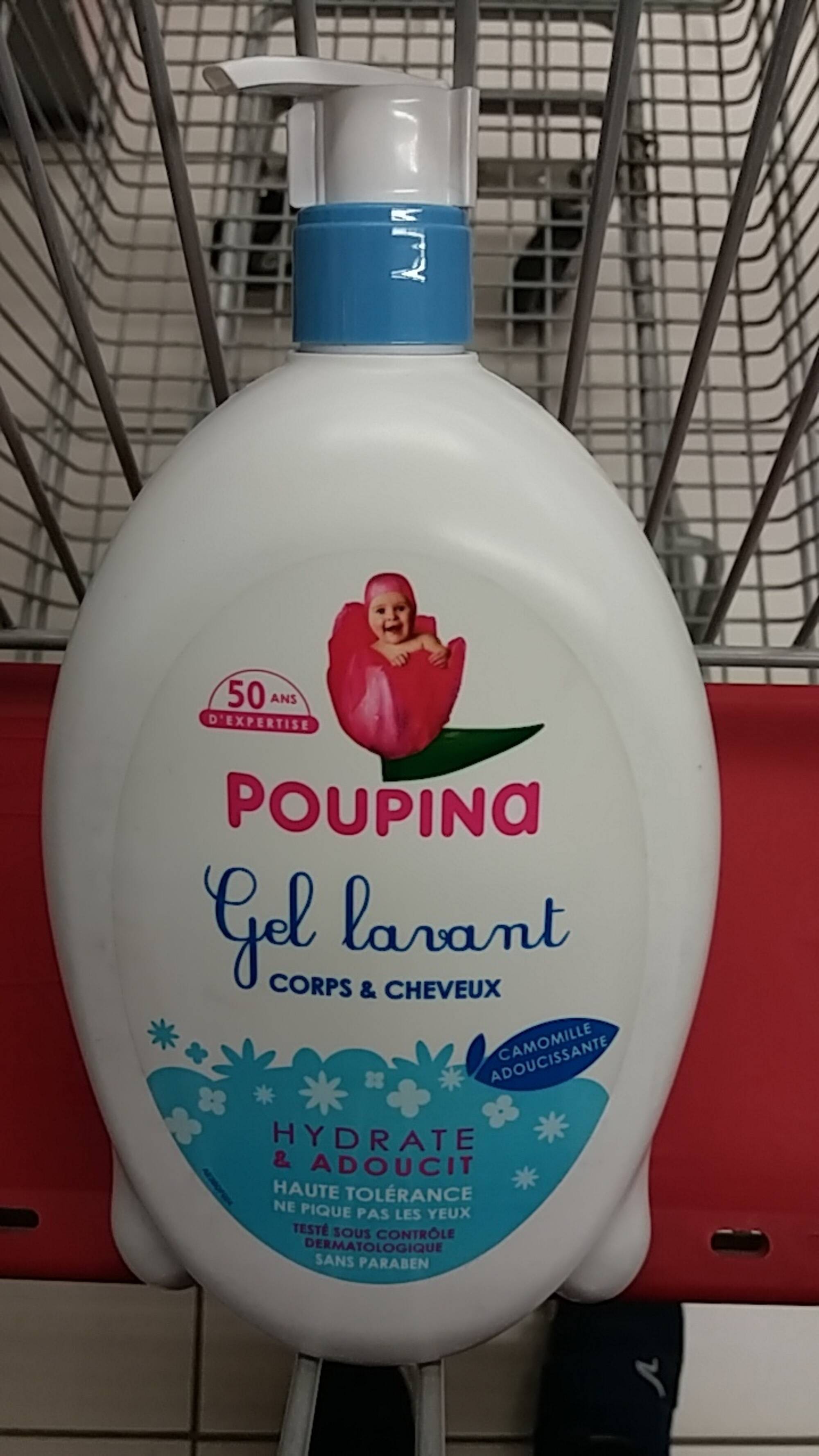 Gel lavant bébé - Corps et cheveux - Sans sulfate - Poupina