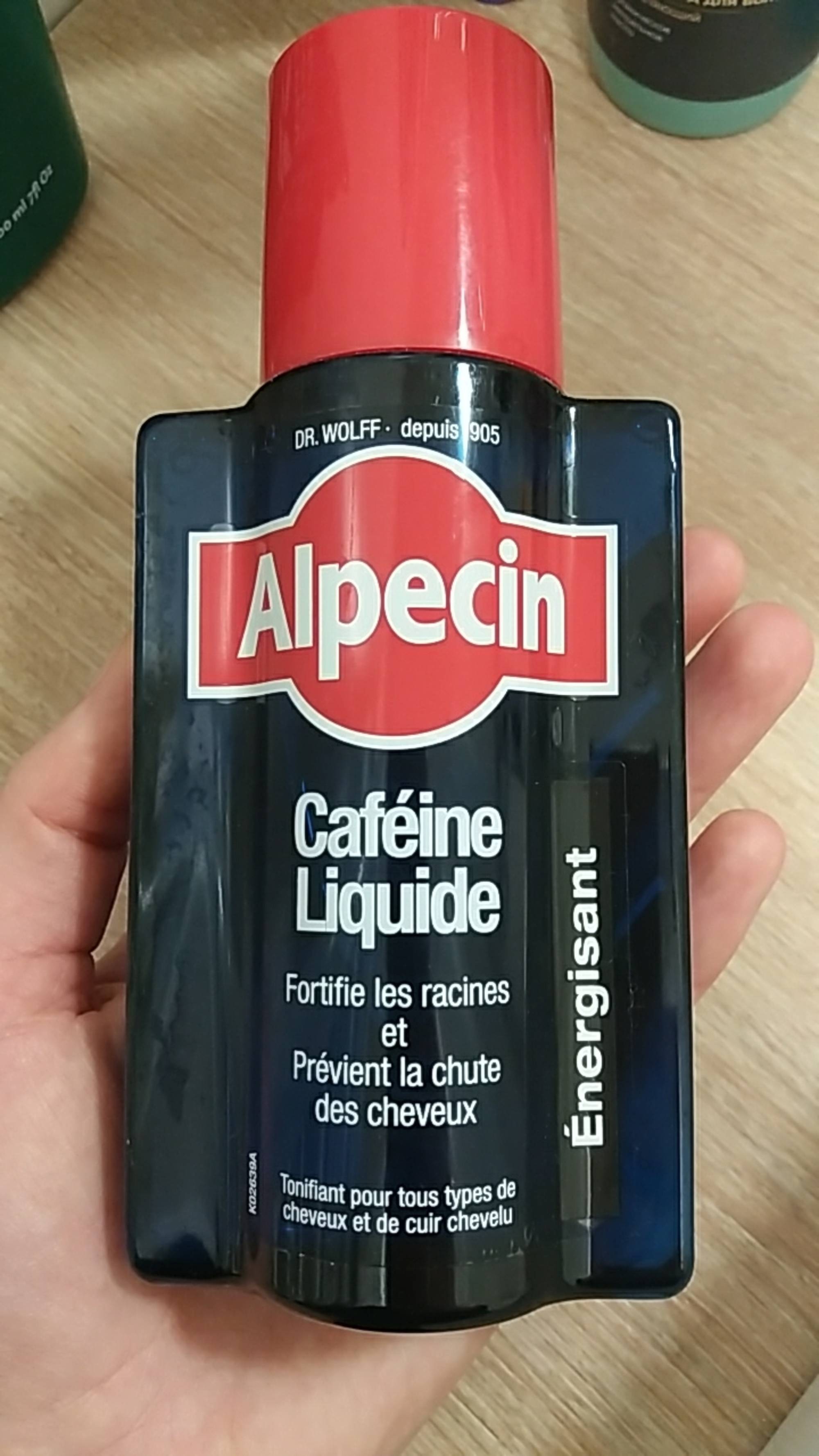 ALPECIN - Caféine liquide - Anti-chute tonifiant