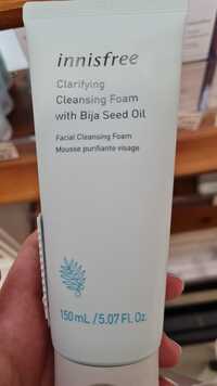 INNISFREE - Cleansing foam with bija seed oil