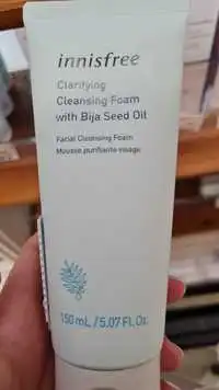 INNISFREE - Cleansing foam with bija seed oil