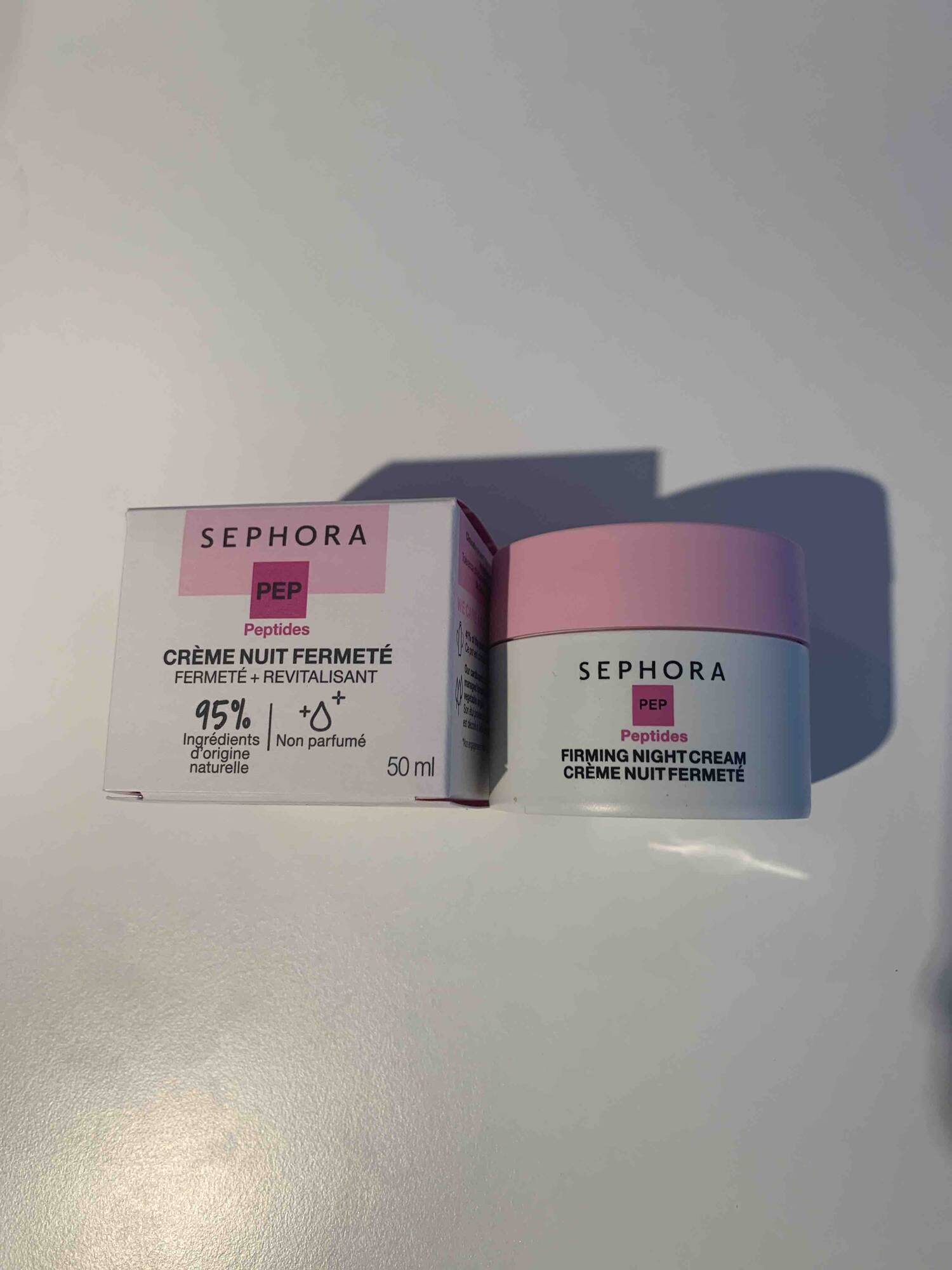 SEPHORA - Peptides - Crème nuit fermeté