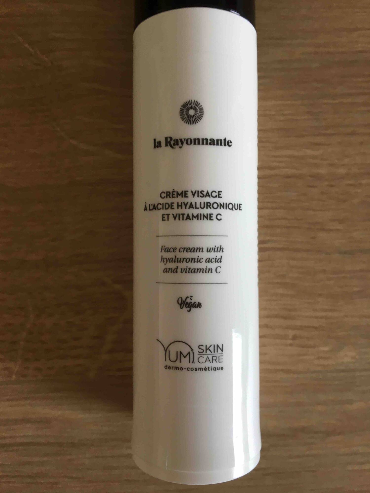 YUMI - La rayonnante - Crème visage à l'acide hyaluronique et vitamine c