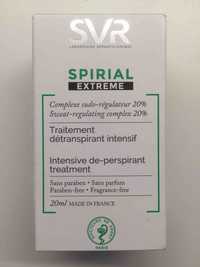SVR - Spirial extrême - Traitement détranspirant intensif