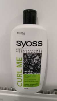 SYOSS - Curl me - Après shampooing